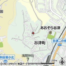 神奈川県横浜市金沢区谷津町267周辺の地図