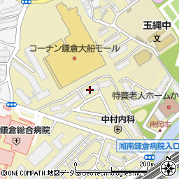 鎌倉ロジュマンＤ棟周辺の地図