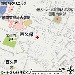 神奈川県茅ヶ崎市西久保690周辺の地図