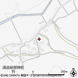 京都府綾部市物部町寺谷周辺の地図