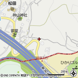 神奈川県足柄上郡松田町神山715周辺の地図