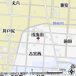 愛知県一宮市杉山戌亥出31周辺の地図