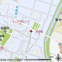 神奈川県茅ヶ崎市萩園1816周辺の地図