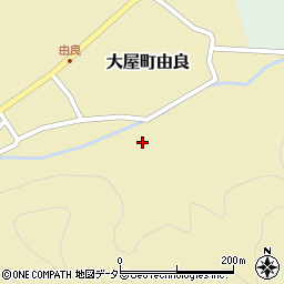 兵庫県養父市大屋町由良320周辺の地図