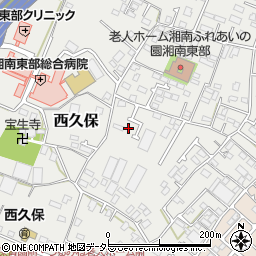 神奈川県茅ヶ崎市西久保692周辺の地図