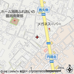 神奈川県茅ヶ崎市西久保762周辺の地図