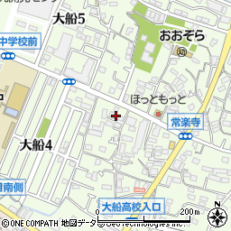 インプレス鎌倉周辺の地図