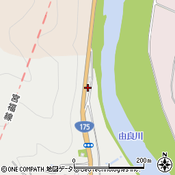 京都府福知山市上天津119-2周辺の地図