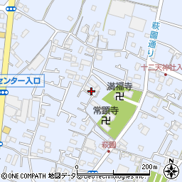 神奈川県茅ヶ崎市萩園1456周辺の地図