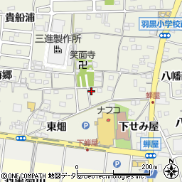 愛知県犬山市羽黒寺浦6-11周辺の地図