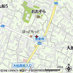 コンフォート鎌倉周辺の地図