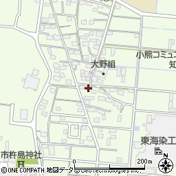 岐阜県羽島市小熊町西小熊1839周辺の地図