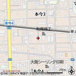 有限会社富田製本周辺の地図