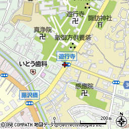 藤沢橋周辺の地図