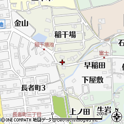 愛知県犬山市稲干場5周辺の地図
