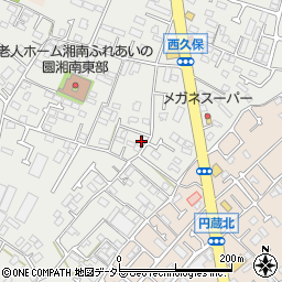 神奈川県茅ヶ崎市西久保722-6周辺の地図