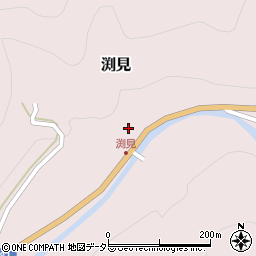 鳥取県八頭郡若桜町渕見239周辺の地図