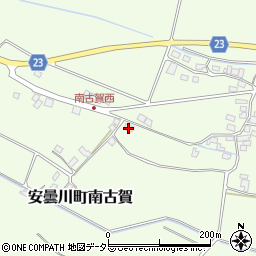 滋賀県高島市安曇川町南古賀708周辺の地図