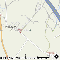 岐阜県大垣市上石津町牧田980周辺の地図