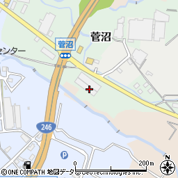 静岡県駿東郡小山町吉久保73周辺の地図