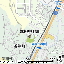 神奈川県横浜市金沢区谷津町217周辺の地図