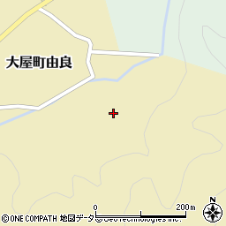 兵庫県養父市大屋町由良546周辺の地図