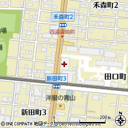 トヨタカローラネッツ岐阜ネッツ大垣店周辺の地図