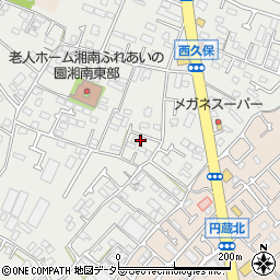 神奈川県茅ヶ崎市西久保722-2周辺の地図