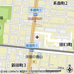トヨタカローラネッツ岐阜　ネッツ大垣店周辺の地図