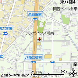 テンポス・バスターズ　湘南店周辺の地図