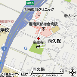 神奈川県茅ヶ崎市西久保542周辺の地図