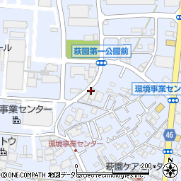 神奈川県茅ヶ崎市萩園1164周辺の地図