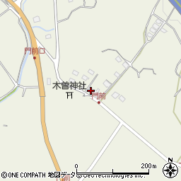 岐阜県大垣市上石津町牧田1020周辺の地図