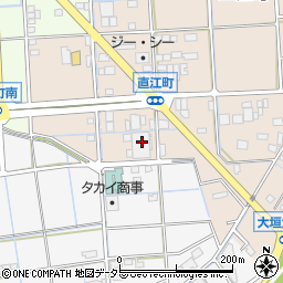 岐阜県大垣市直江町265周辺の地図