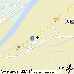 兵庫県養父市大屋町由良234周辺の地図