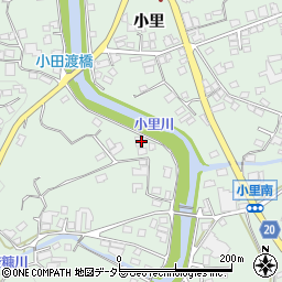 岐阜県瑞浪市稲津町小里2001-1周辺の地図