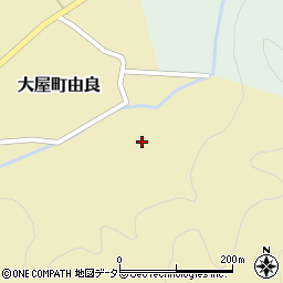 兵庫県養父市大屋町由良544周辺の地図