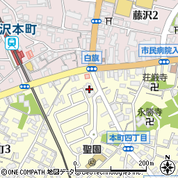 ドミノ・ピザ　湘南藤沢店周辺の地図