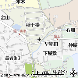 愛知県犬山市稲干場17周辺の地図