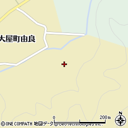 兵庫県養父市大屋町由良592周辺の地図