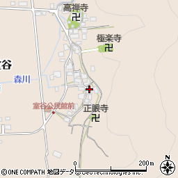 滋賀県米原市堂谷205周辺の地図