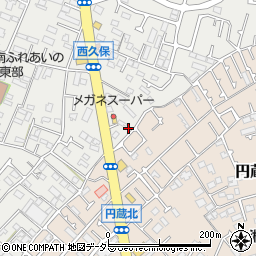 神奈川県茅ヶ崎市西久保770周辺の地図