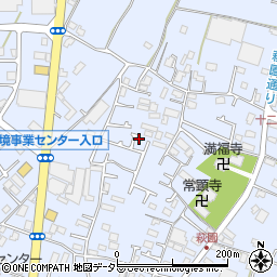 神奈川県茅ヶ崎市萩園1468周辺の地図