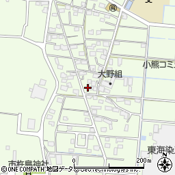 岐阜県羽島市小熊町西小熊1841周辺の地図