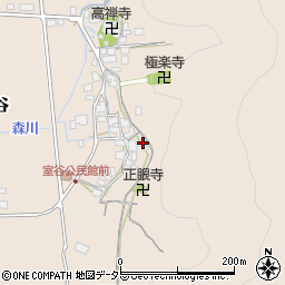 滋賀県米原市堂谷206周辺の地図