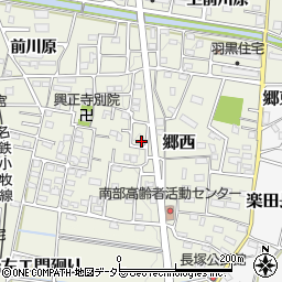 愛知県犬山市郷西226-6周辺の地図