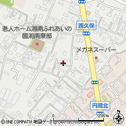 神奈川県茅ヶ崎市西久保761周辺の地図