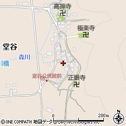 滋賀県米原市堂谷204周辺の地図
