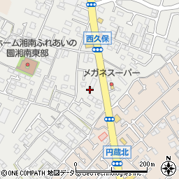 神奈川県茅ヶ崎市西久保778周辺の地図