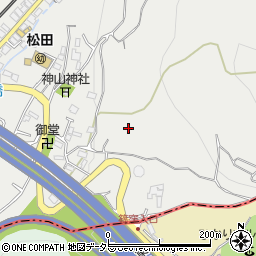 神奈川県足柄上郡松田町神山617周辺の地図